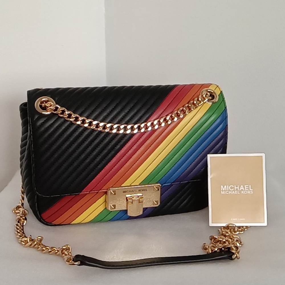 Michael Kors Rainbow 🌈 Bag - Picture 6 of 17